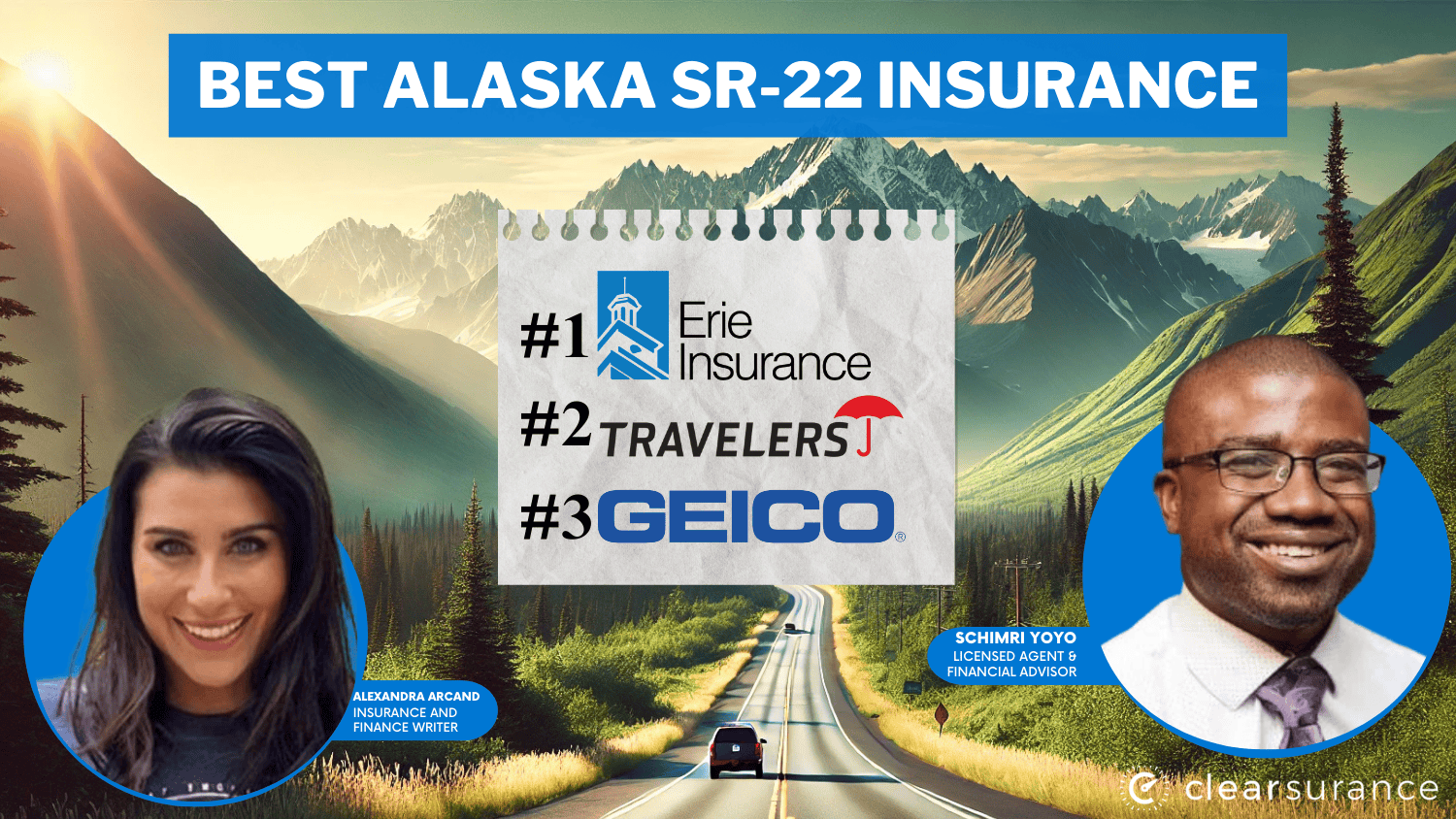 Best Alaska SR-22 Insurance: Erie, Travelers, and Geico