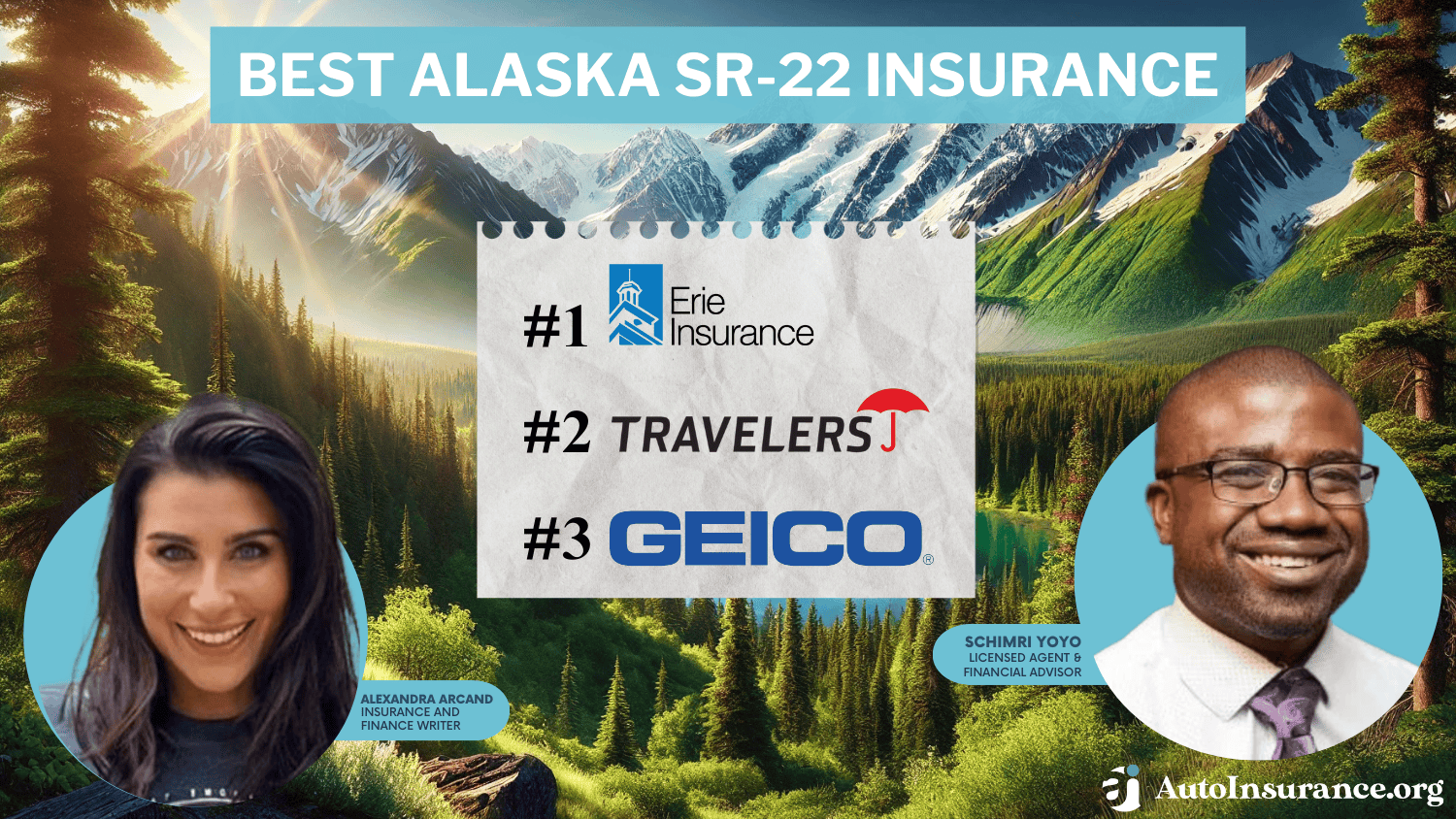 Best Alaska SR-22 Insurance: Erie, Travelers, and Geico