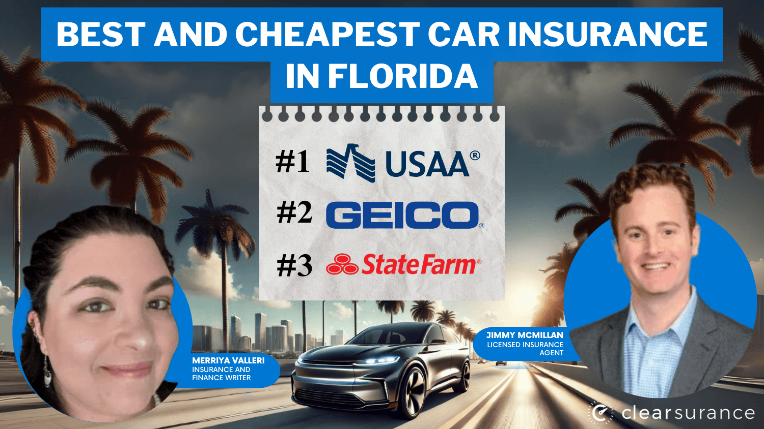 Best and Cheapest Car Insurance in Florida