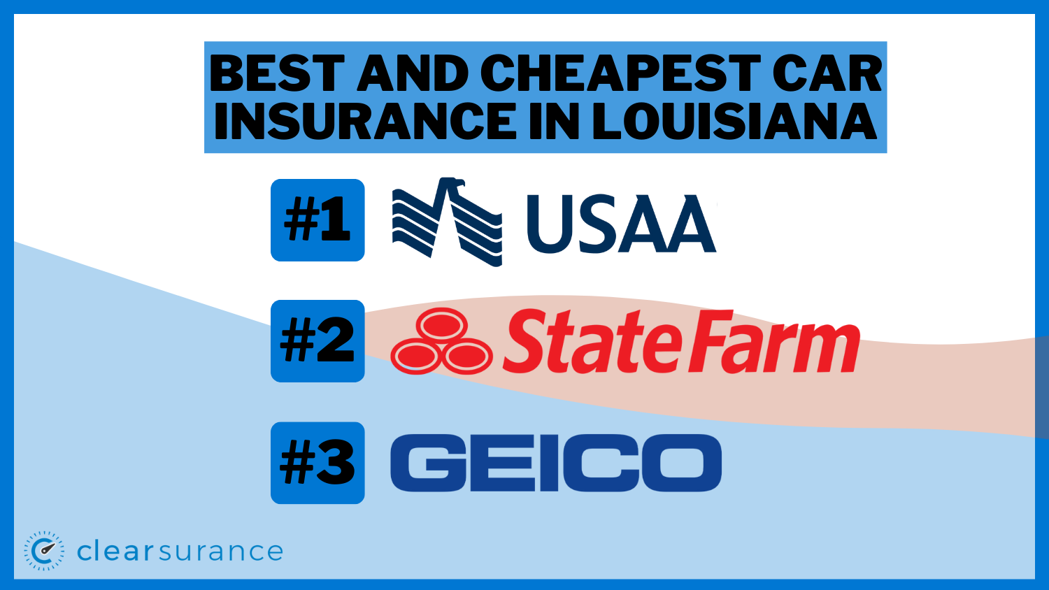 Best and Cheapest Car Insurance in Louisiana