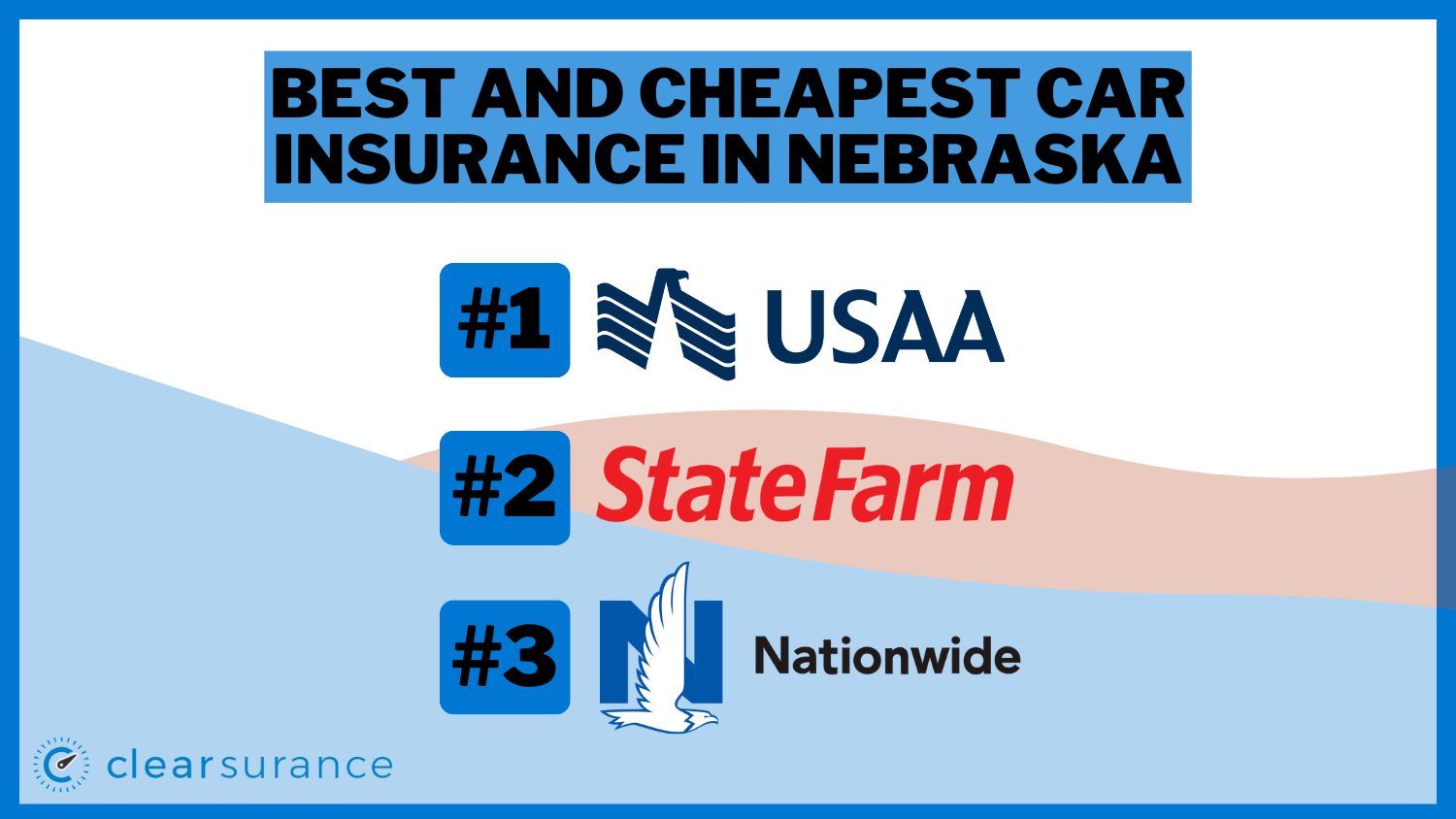 Best and Cheapest Car Insurance in Nebraska