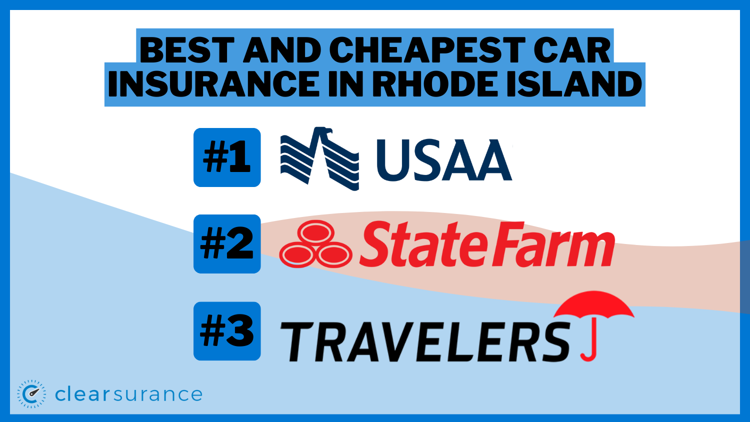 Best and Cheapest Car Insurance in Rhode Island: USAA, State Farm, Travelers