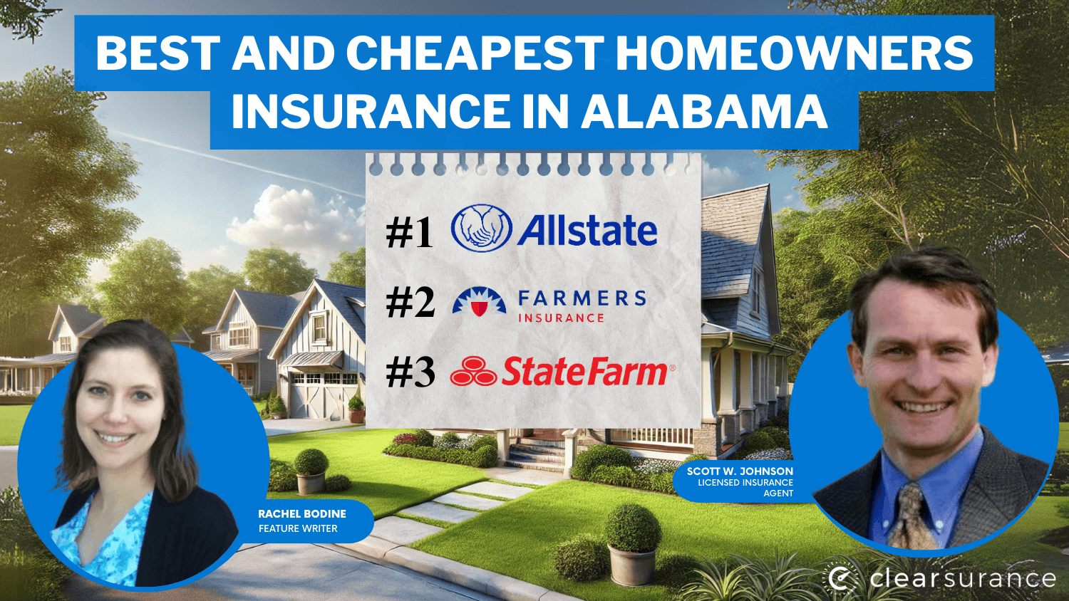 Best and Cheapest Homeowners Insurance in Alabama Featured Image