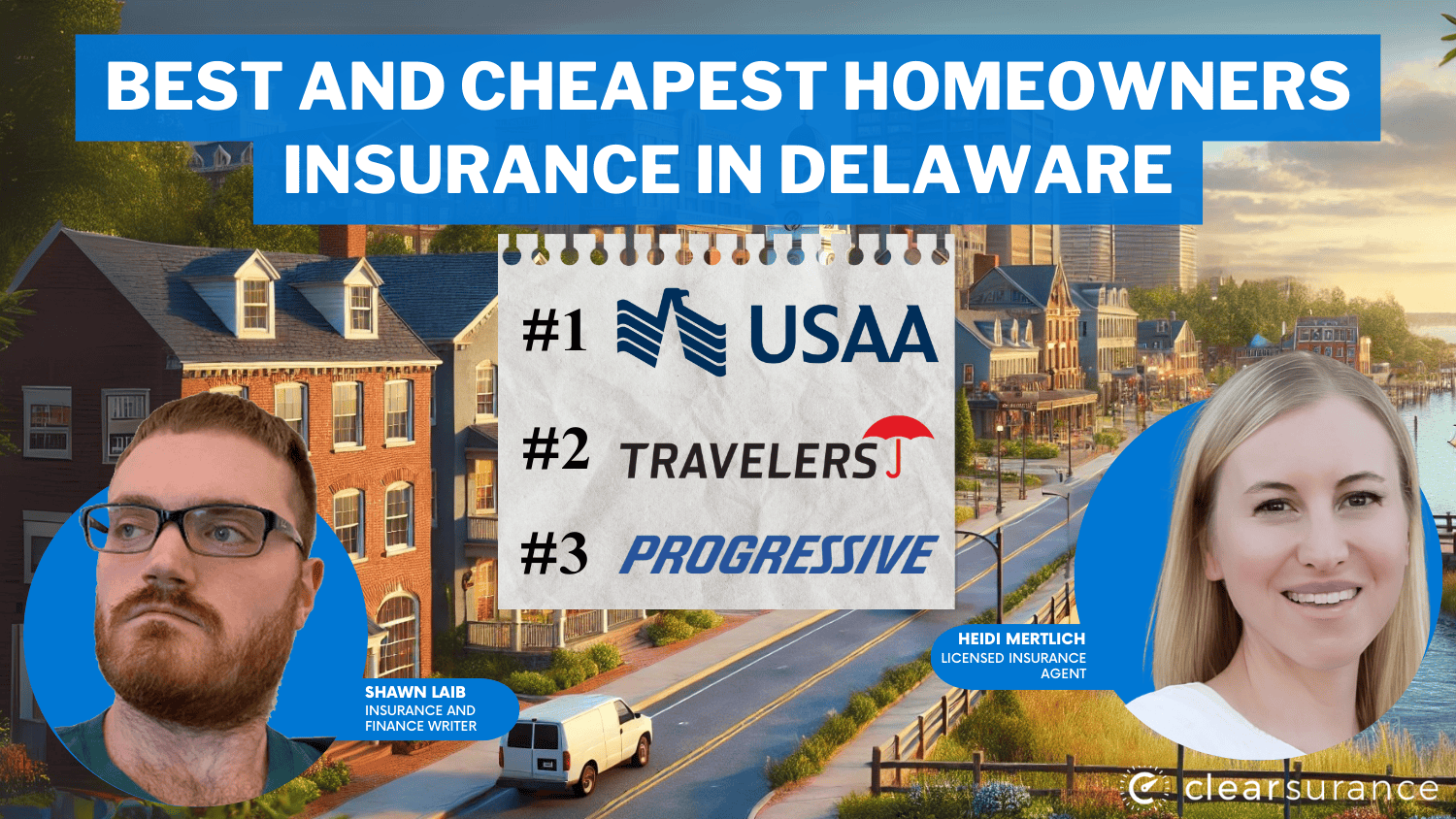 Best and Cheapest Car Insurance in Delaware: USAA, Travelers, Progressive