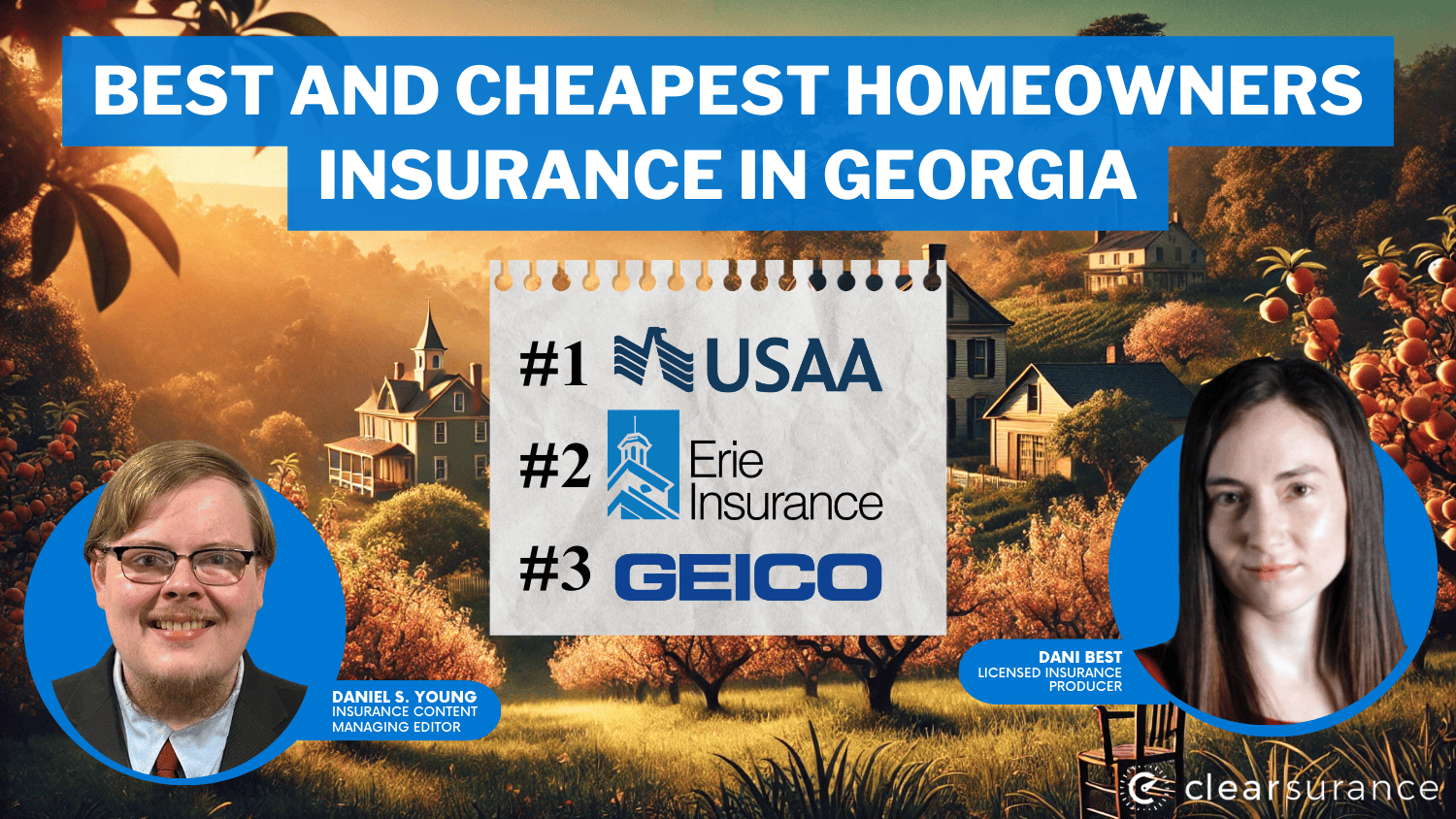 Best and Cheapest Homeowners Insurance in Georgia Featured Image