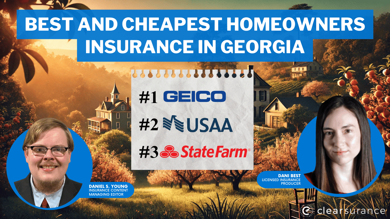 Best and Cheapest Homeowners Insurance in Georgia Featured Iage