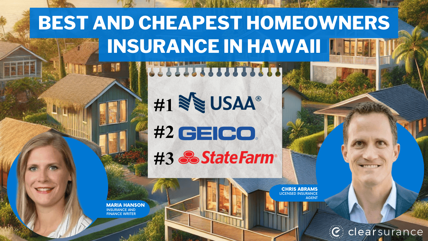 Best and Cheapest Homeowners Insurance in Hawaii