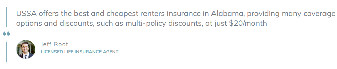 USAA: Best and Cheapest Renters Insurance - BQ