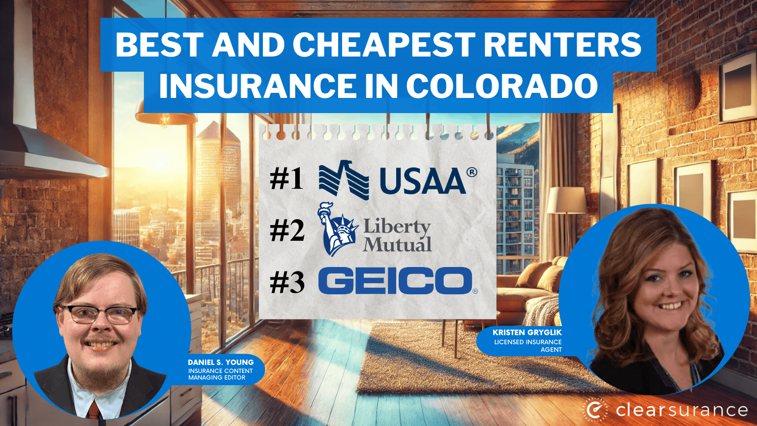 Best and Cheapest Renters Insurance in Colorado: Featured Image