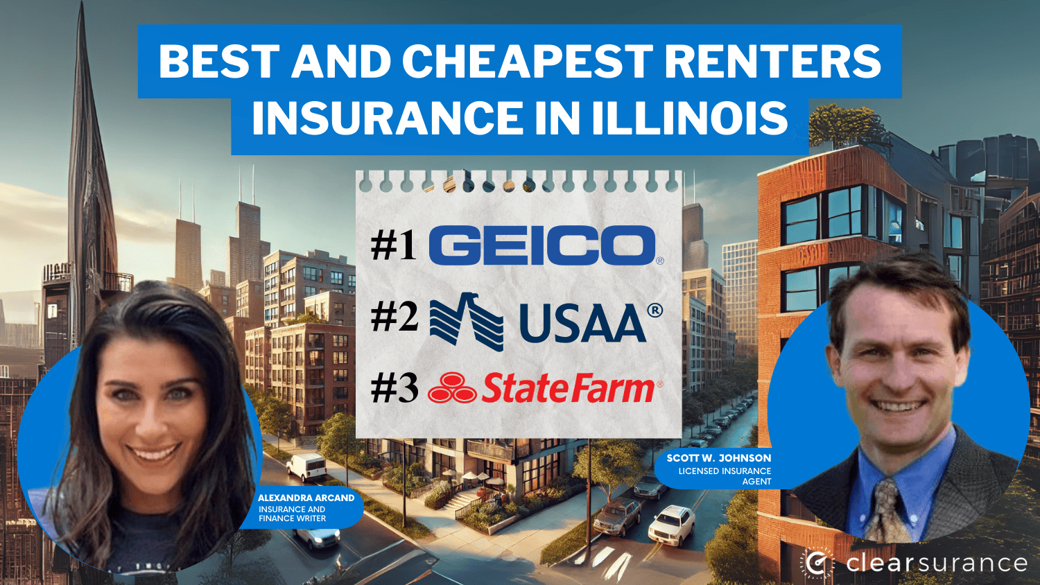 Best and Cheapest Renters Insurance in Illinois: Featured Image