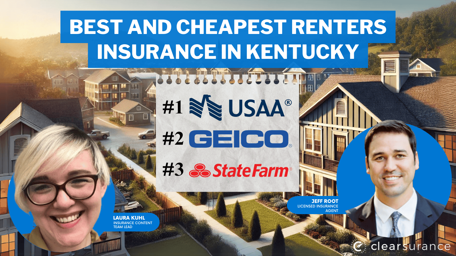 Best and Cheapest Renters Insurance in Kentucky: USAA, Geico, State Farm