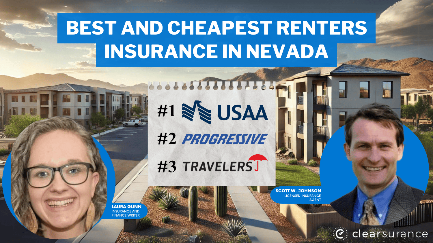 Best and Cheapest Renters Insurance in Nevada: Featured Image