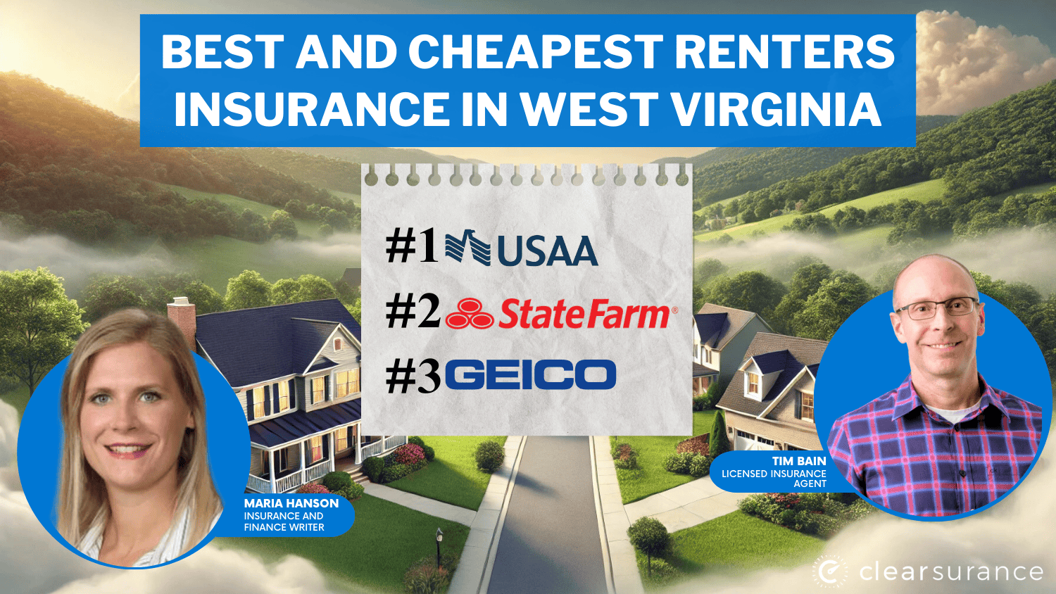 Best and Cheapest Renters Insurance in West Virginia Featured Image