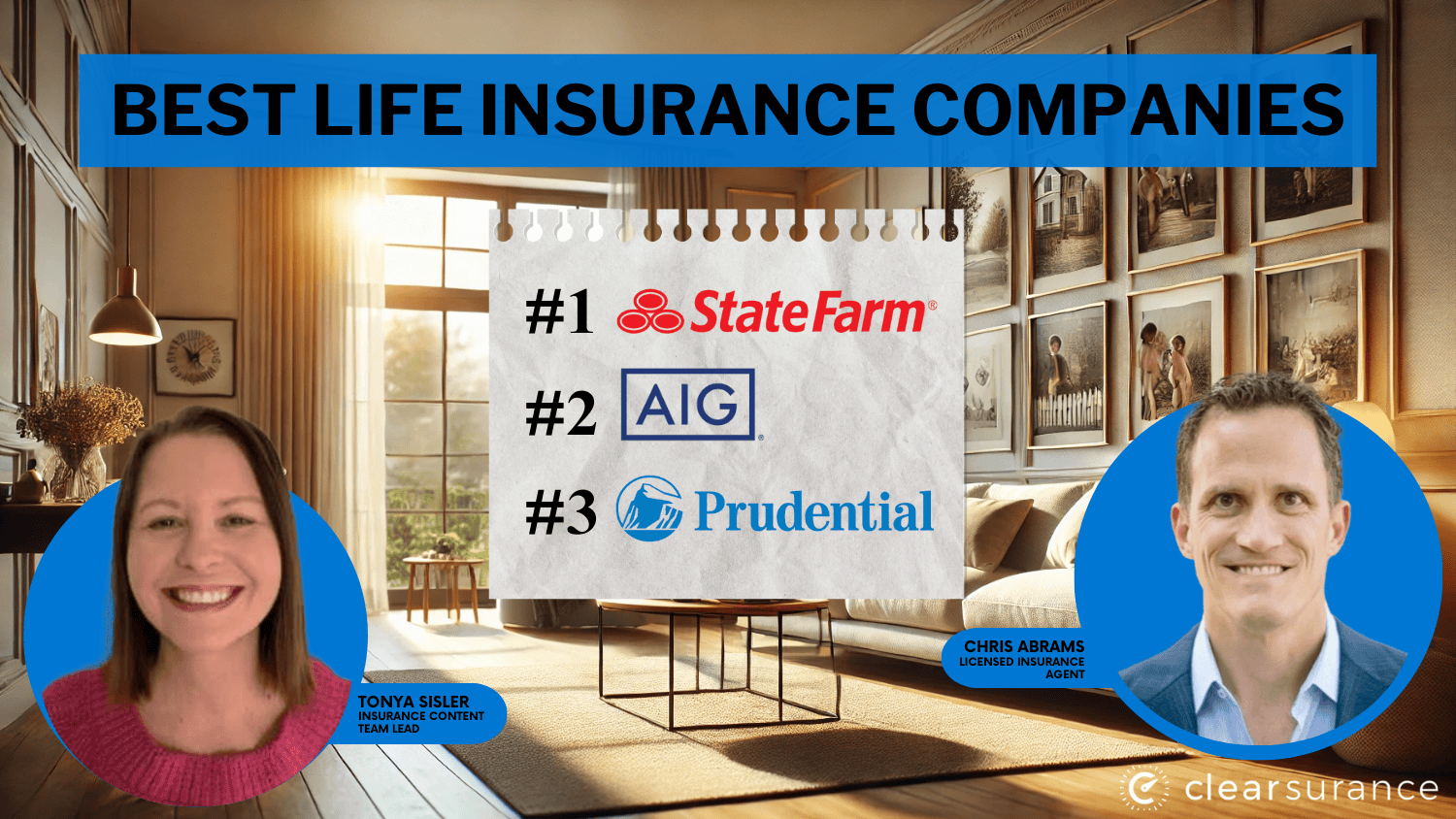 Best Life Insurance Companies: State Farm, AIG, and New York Life