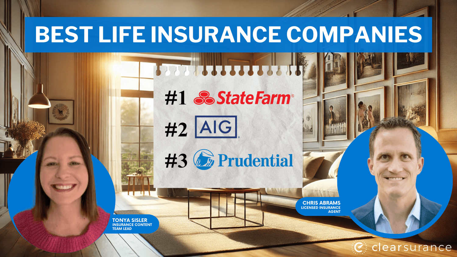 Best Life Insurance Companies: State Farm, AIG, and New York Life