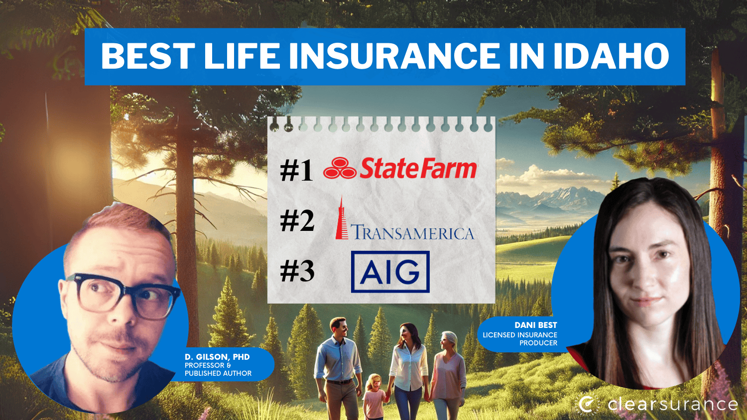 Best Life Insurance in Idaho: State Farm,Transamerica and AIG 