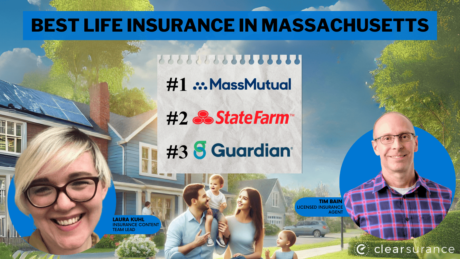 Best Life Insurance in Massachusetts: MassMutual, State Farm, and Guardian Life