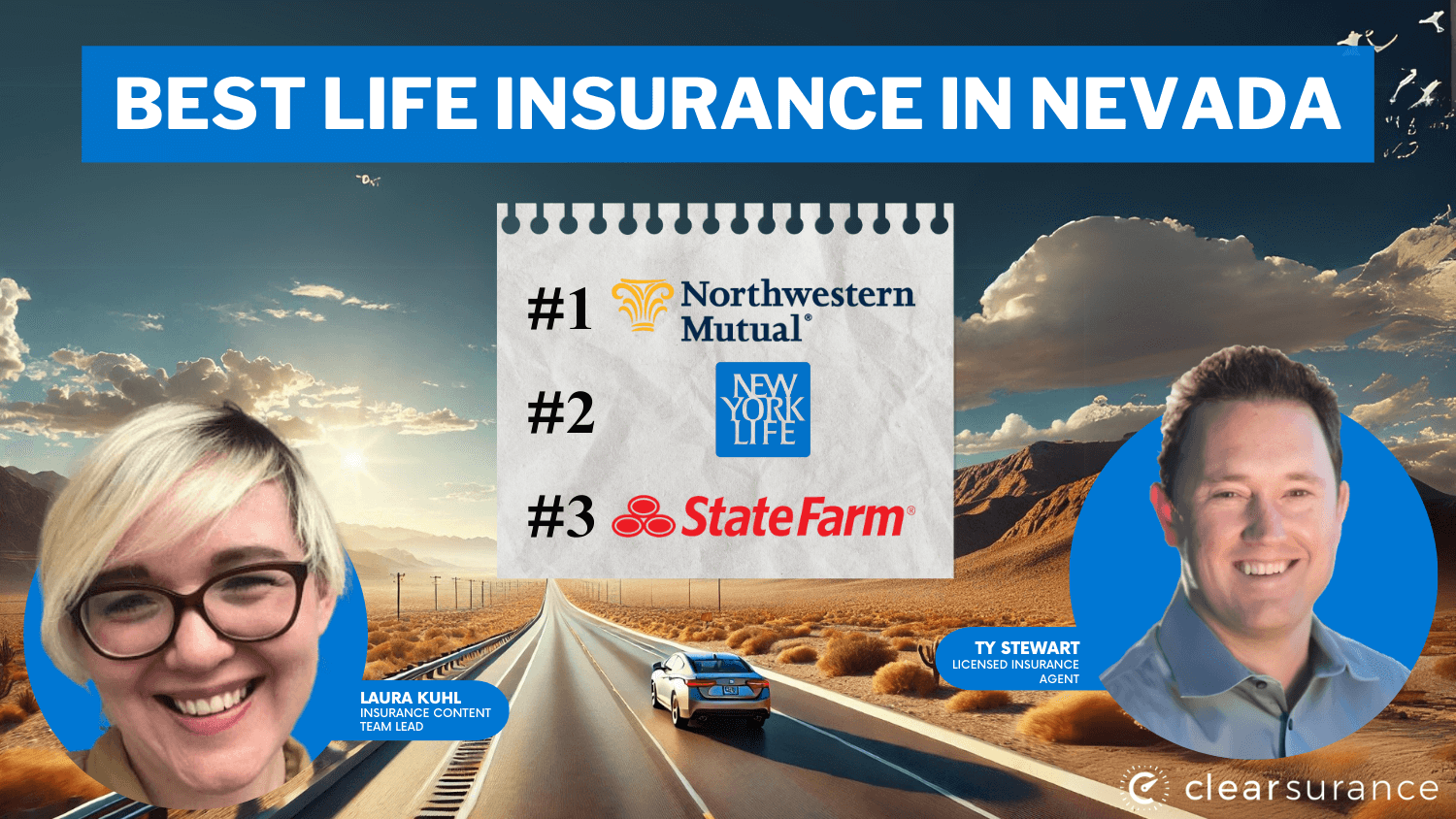 Best Life Insurance in Nevada: Northwestern Mutual, New York Life, State Farm