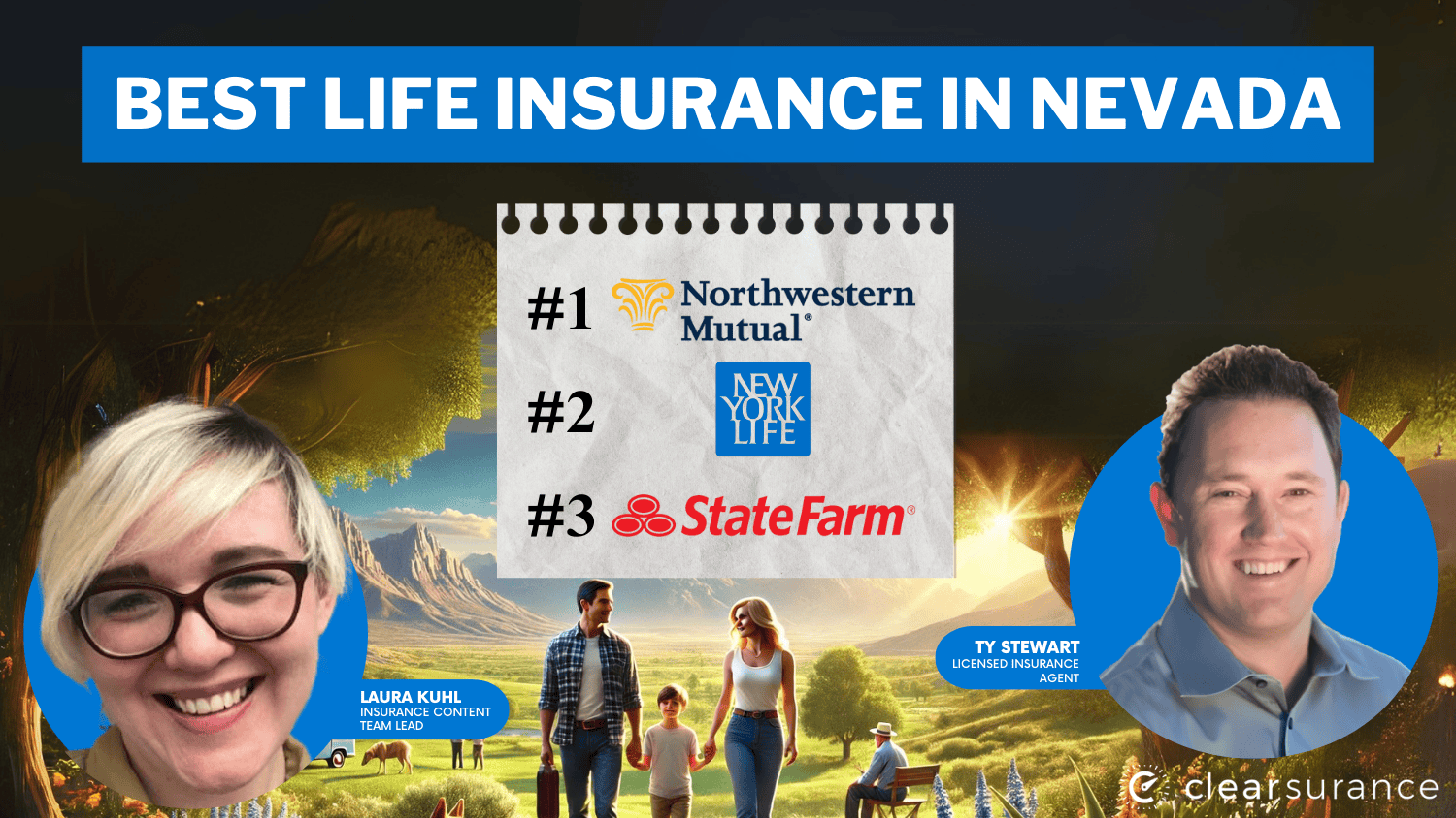 Best Life Insurance in Nevada: Northwestern Mutual, New York Life, State Farm