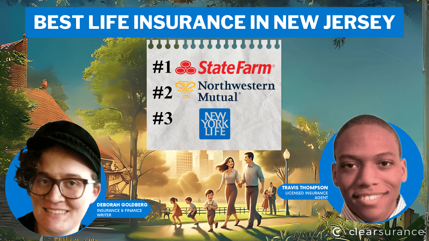 State Farm, Northwestern Mutual and New York Life: Best Life Insurance in New Jersey