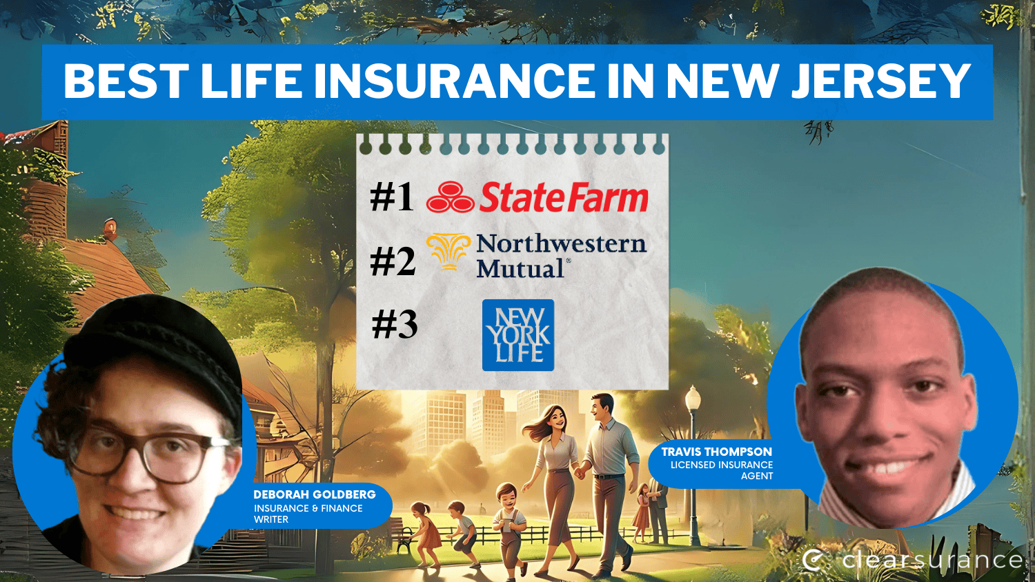 State Farm, Northwestern Mutual and New York Life: Best Life Insurance in New Jersey