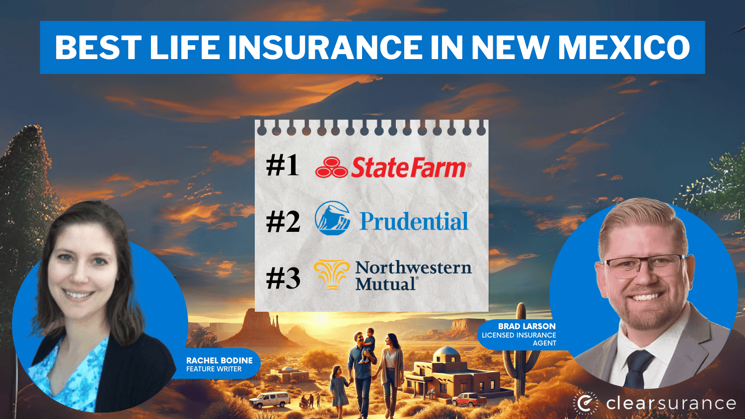 Best Life Insurance in New Mexico: State Farm, Prudential, Northwestern Mutual