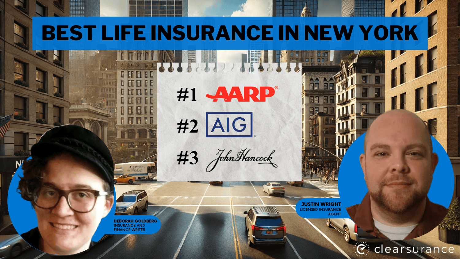 Best life insurance in New York: AARP, AIG, John Hancock