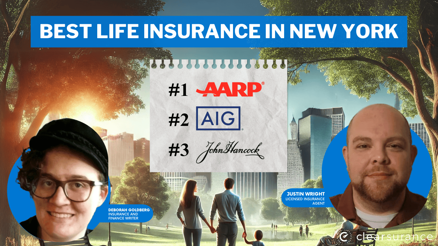 Best life insurance in New York: AARP, AIG, John Hancock