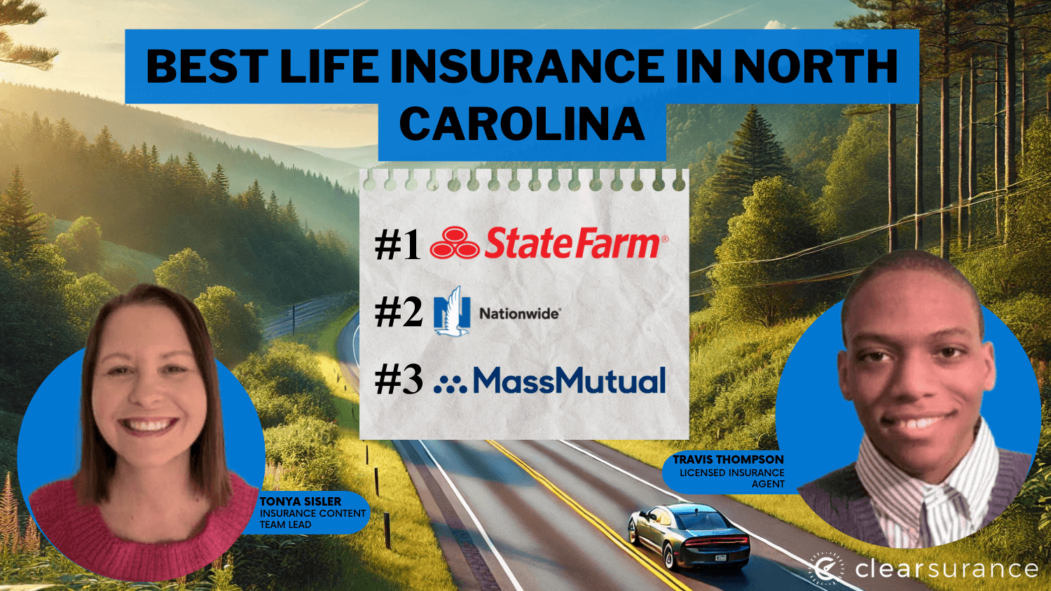 best life insurance in North Carolina: State Farm,Nationwide, Prudential