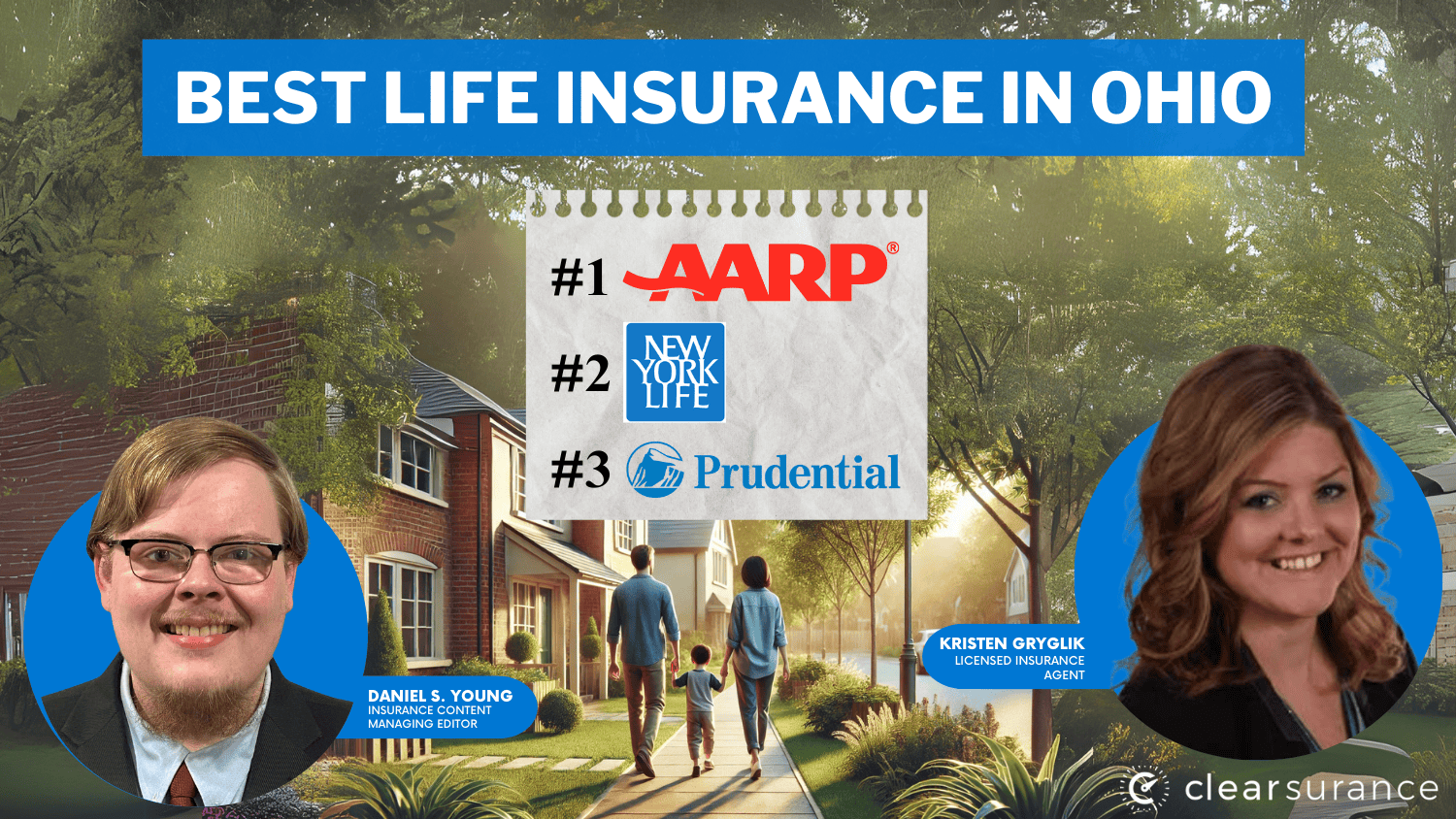 Best life insurance in Ohio: AARP, New York Life, Prudential