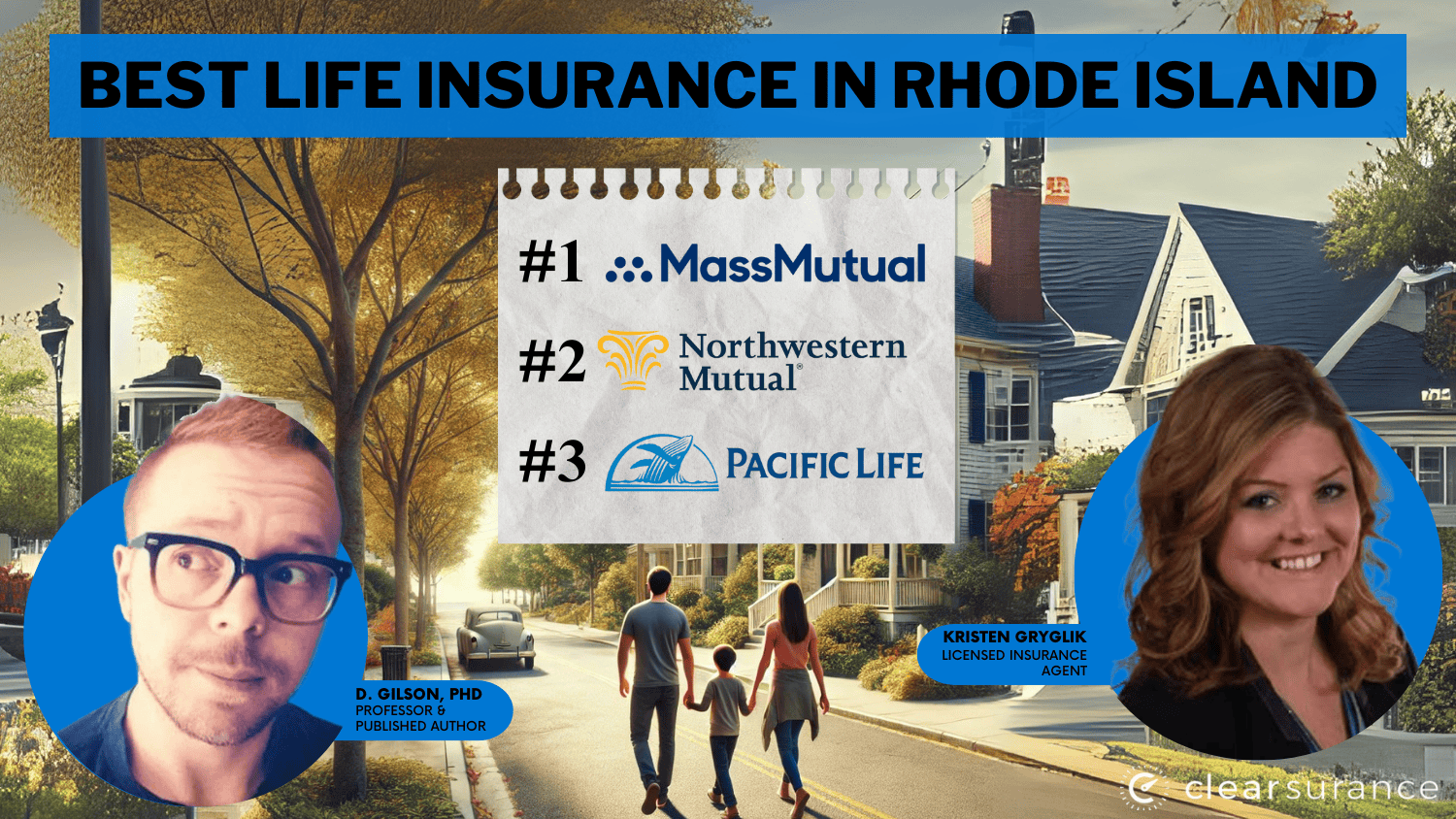 Mass Mutual, Northwestern Mutual and Pacific Life: Best Life Insurance in Rhode Island