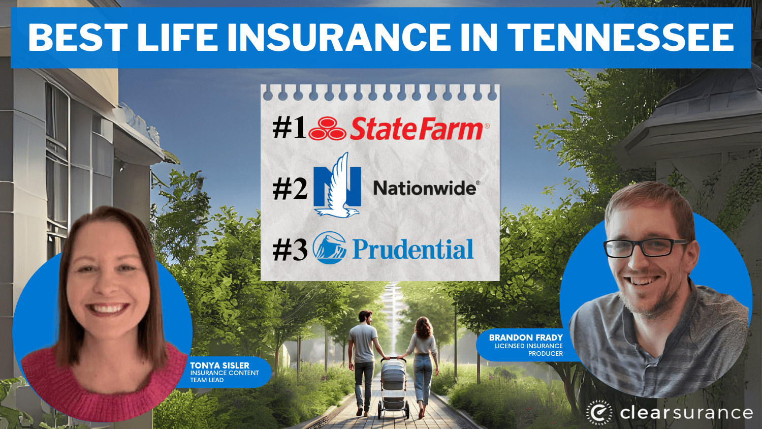 Best Life Insurance in Tennessee: State Farm, Nationwide, Prudential