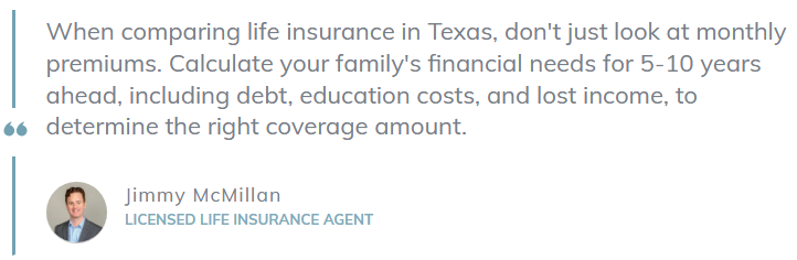 Best Life Insurance in Texas