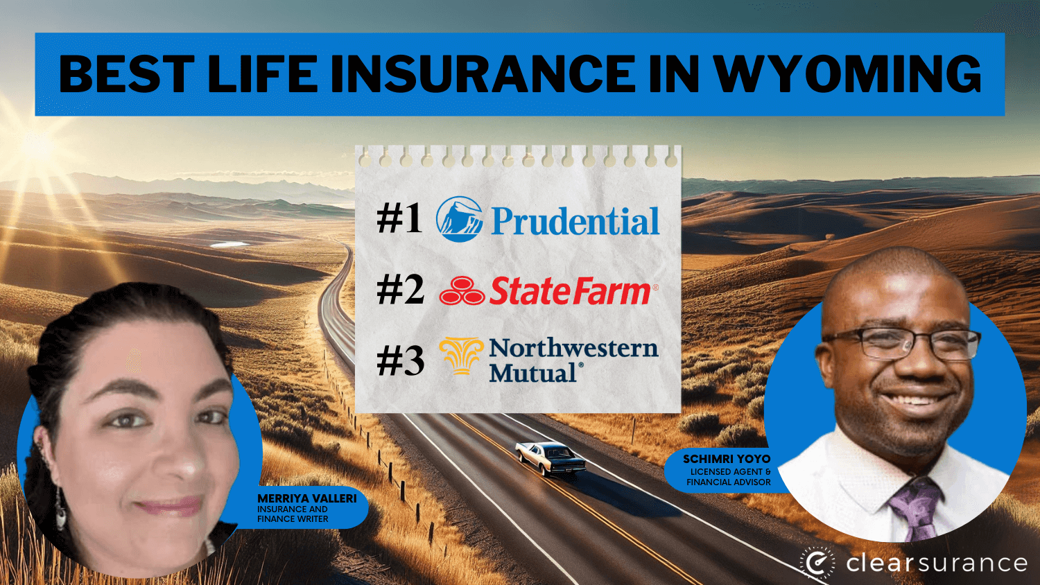 Best Life Insurance in Wyoming: Prudential, State Farm, Northwestern Mutual