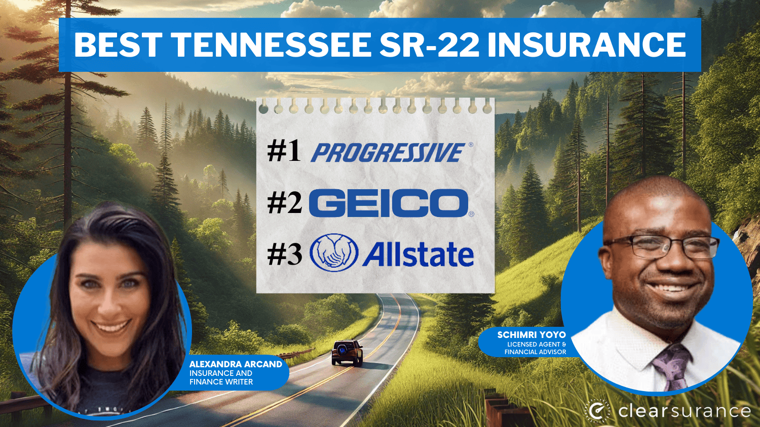 Best Tennessee SR-22 Insurance: Progressive, Geico, and Allstate