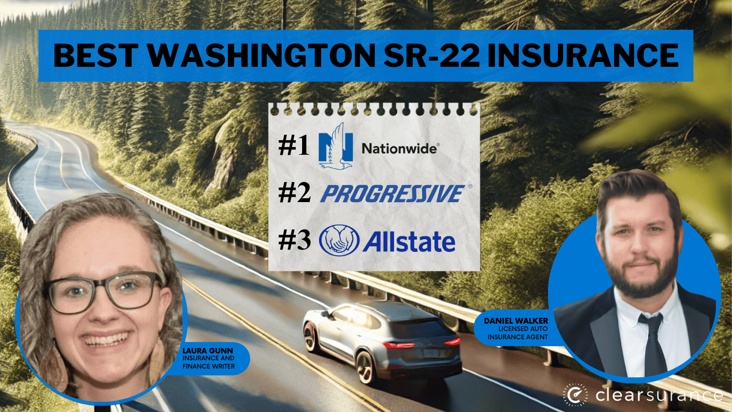 Best Washington SR-22 Insurance: Nationwide, Progressive, Allstate