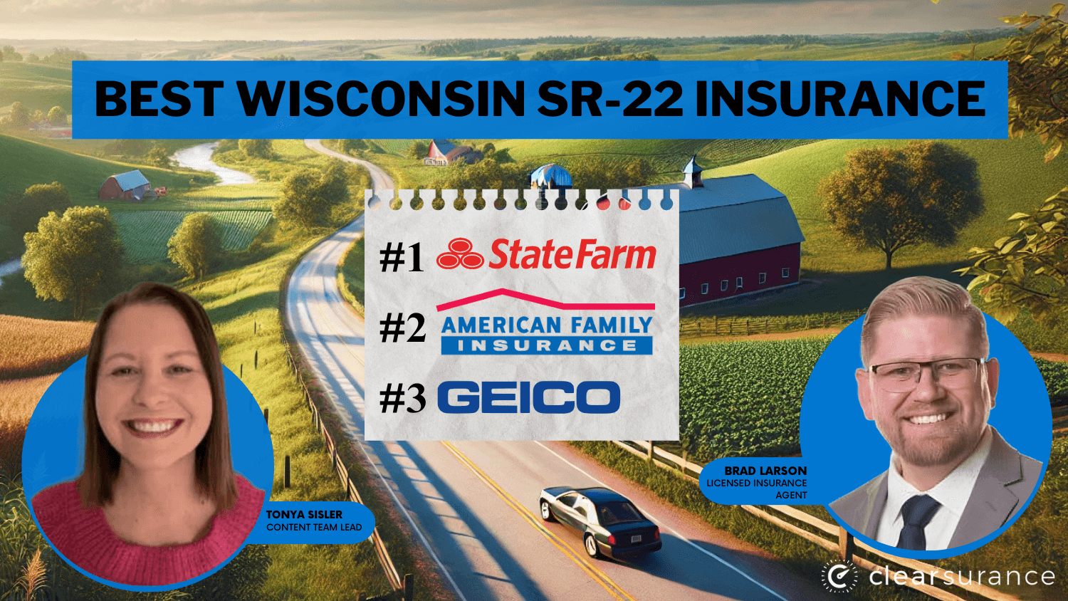 Best Wisconsin SR-22 Insurance: State Farm, American Family, Geico