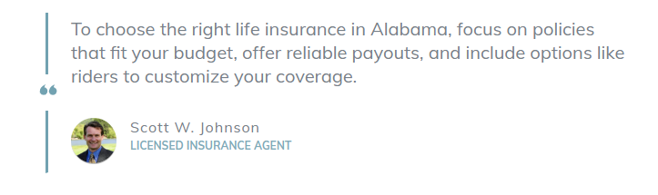 BQ: Best Life Insurance in Alabama