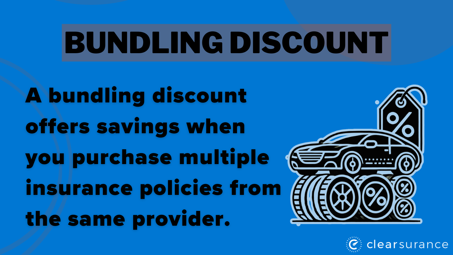 Bundling Discount Definition Card: Best Life Insurance in Louisiana