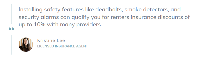 Best and Cheapest Renters Insurance in Georgia: Block Quote