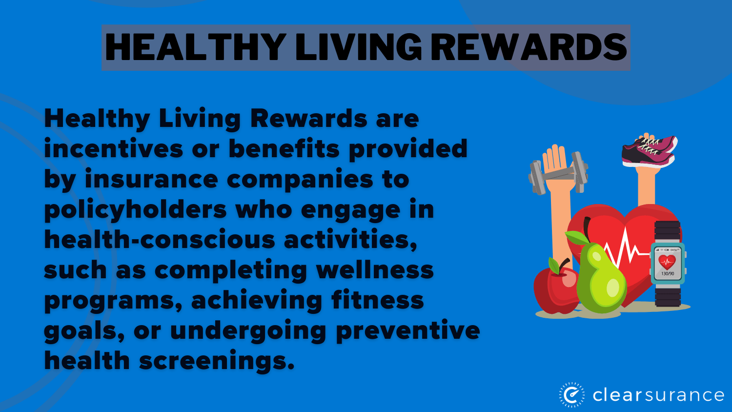 Best Life Insurance in Michigan - Healthy Living Rewards Definition Card