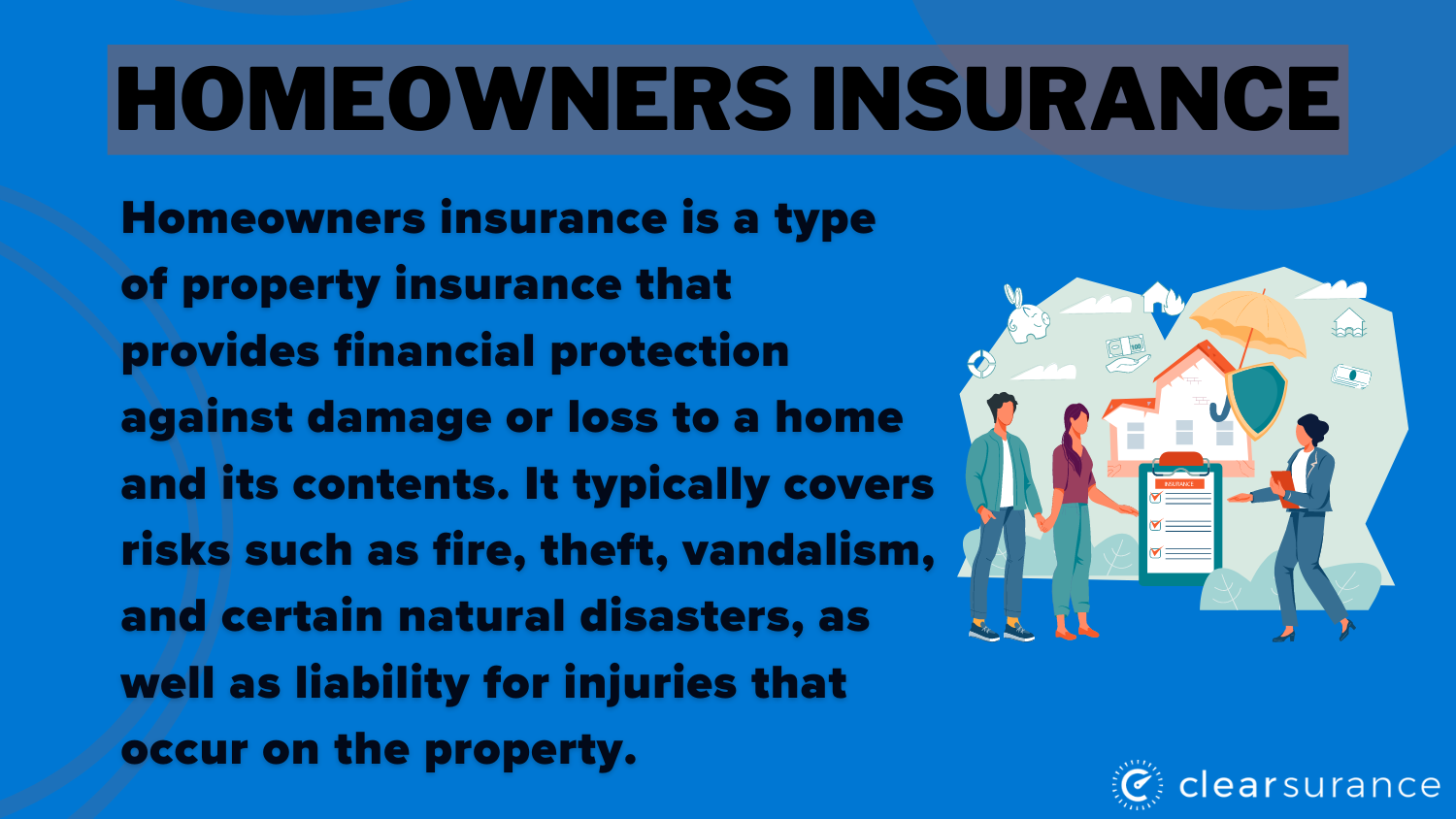 Best and Cheapest Homeowners Insurance: Homeowners Insurance Definition Card