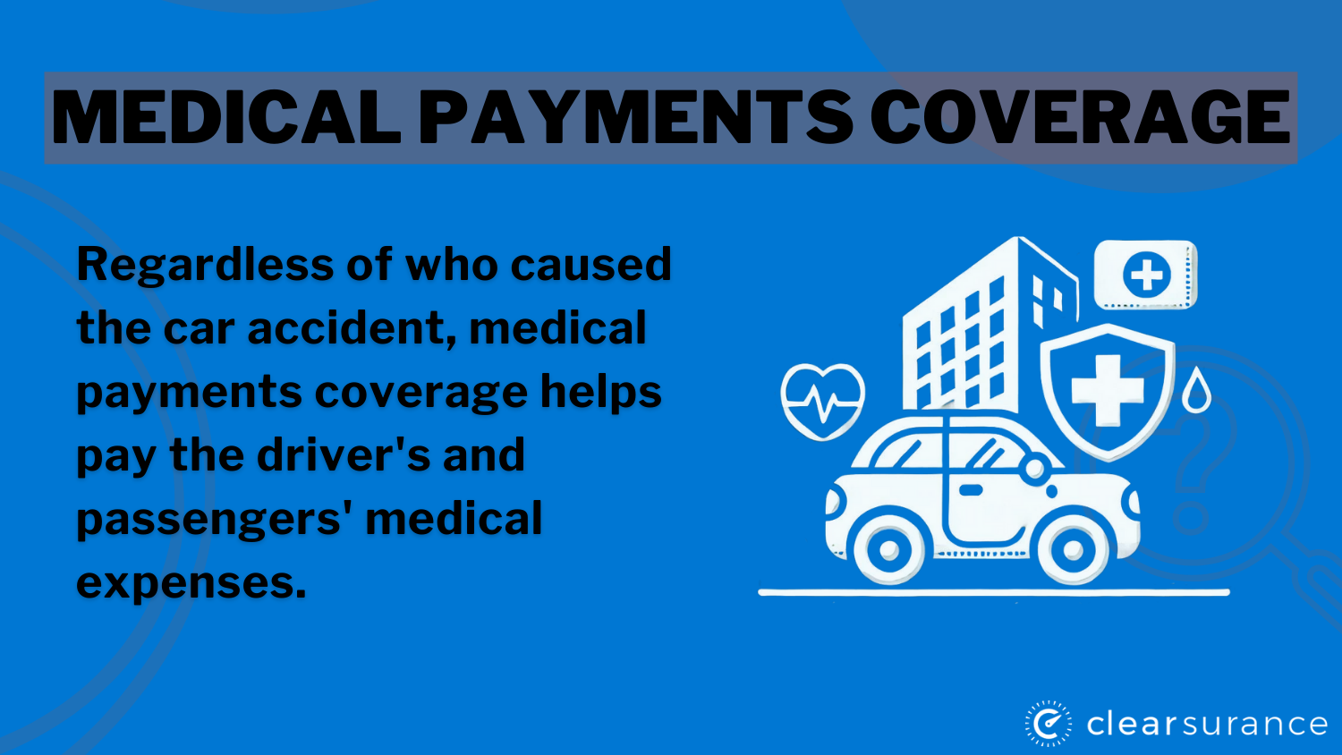 Best and Cheapest Car Insurance in Maine: Medical Payments Definition Card