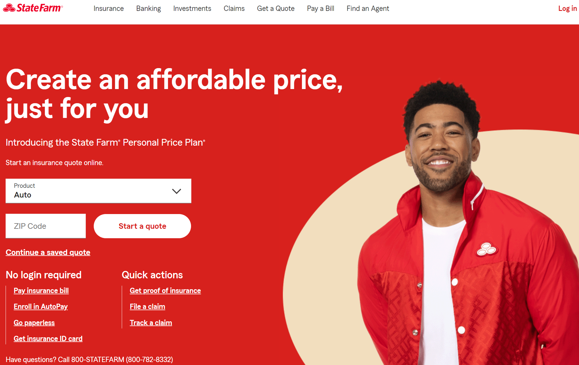 Best and Cheapest Homeowners Insurance in Florida: State Farm Screenshot