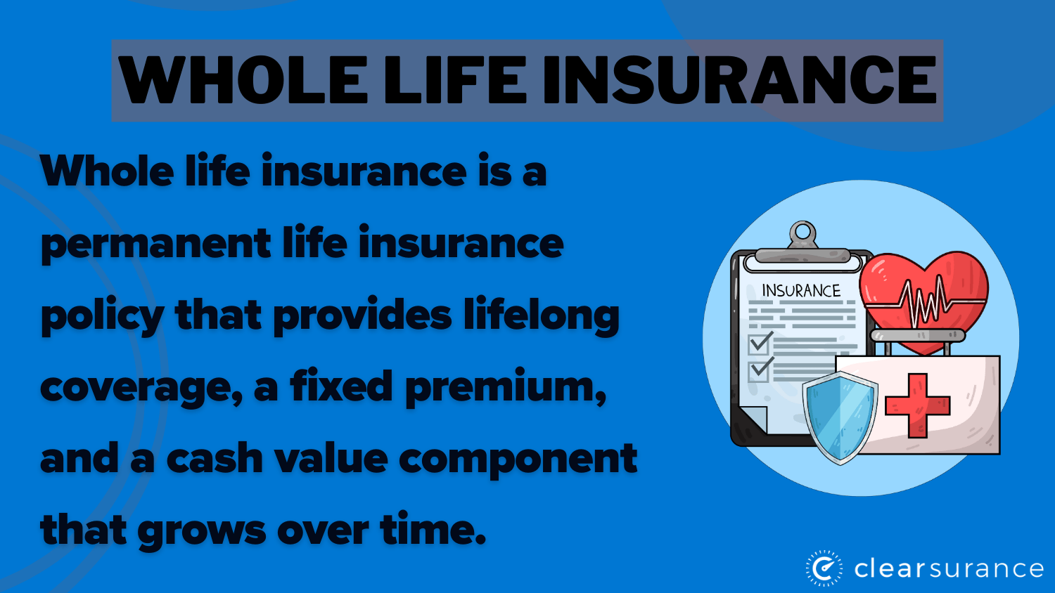 Best Life Insurance in Minnesota: Whole Life Insurance Definition Card